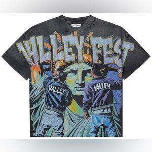 Vale Forever Bling Graffiti Tee 'Black